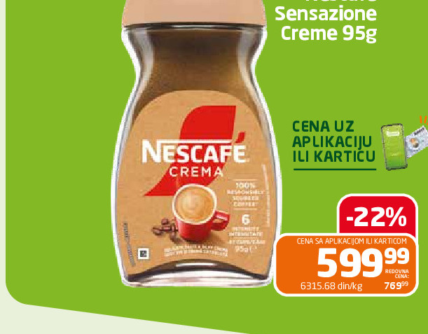 Nescafé Sensazione Creme 95g