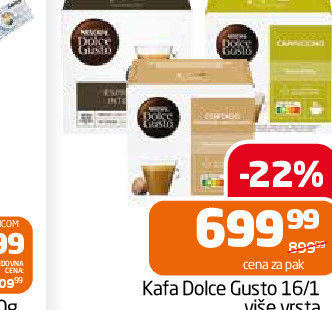 Kafa Dolce Gusto 16/1 više vrsta