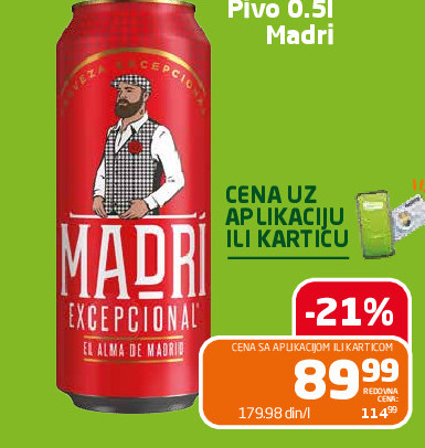 Pivo 0.51 Madri