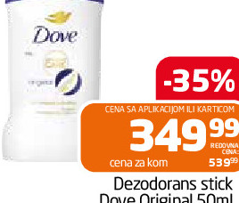 Dezodorans stick Dove Original 50ml