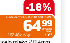 Kiselo mleko 2.8%mm Dr Milk 400g