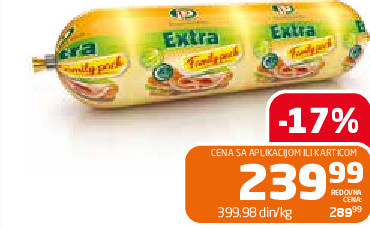 Pileći parizer extra
