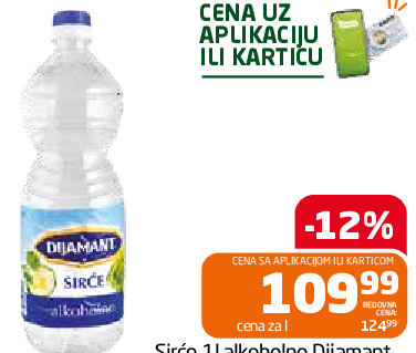 Sirće 11 alkoholno Dijamant