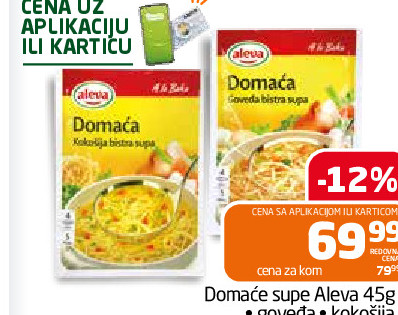 Domaće supe Aleva 45g