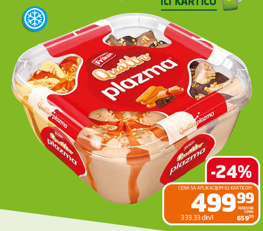 Sladoled Quattro plazma 1500ml
