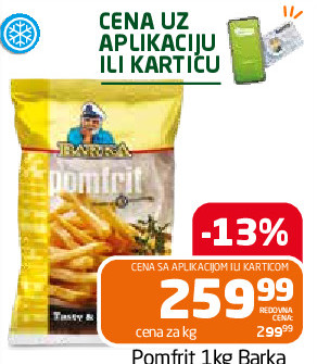 Pomfrit 1kg