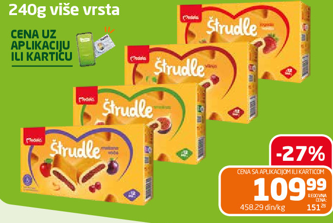 Štrudla Medela