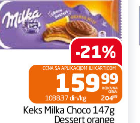 Keks Milka Choco