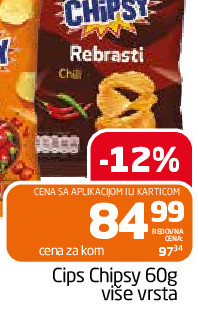 Cips Chipsy 60g