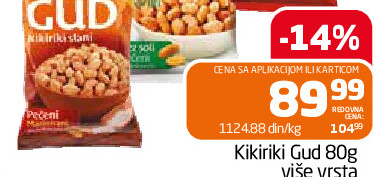 Kikiriki Gud 80g