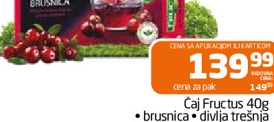 Čaj Fructus 40g