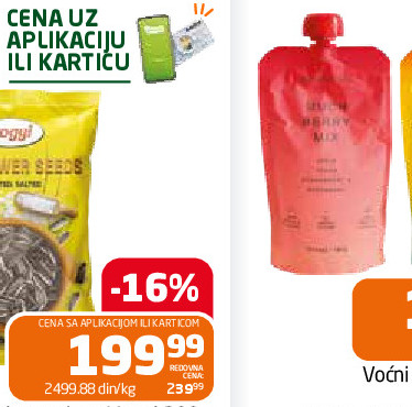 Prženi slani suncokret Mogyi 200g