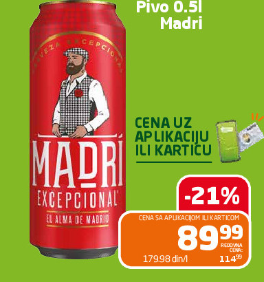 Pivo 0.51 Madri