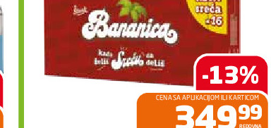 Čokoladne krem banane 16x25g Stark