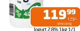 Jogurt 2.8% 1kg 1/1