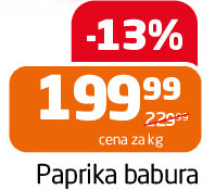 Paprika babura