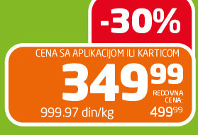 Zanatska šunka Graničar 350g