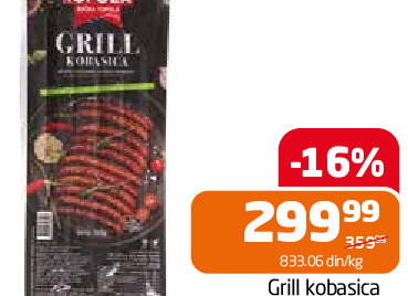 Grill kobasica Topola 360g