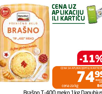 Brašno T-400 meko 1kg