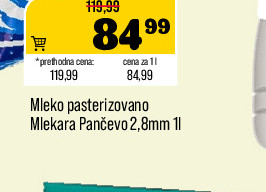 Mleko pasterizovano