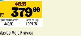 Maslac Moja Kravica