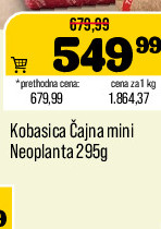 Kobasica Čajna mini Neoplanta 295g
