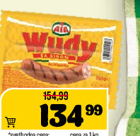Kobasica barena Wudy živinska sa sirom 150g