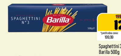 SPAGHETTINI N°3 BARILLA
