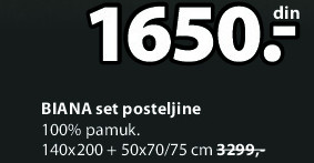 BIANA set posteljine