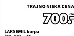 LARSEMIL korpa