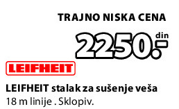 LEIFHEIT stalak za sušenje veša