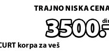 CURT korpa za veš
