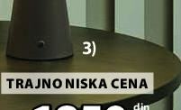 LEIF lampa na baterije