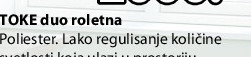 TOKE duo roletna