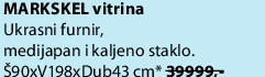 MARKSKELL vitrina
