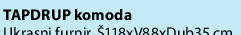 TAPDRUP komoda