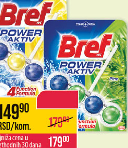 Bref Power Aktiv vrste