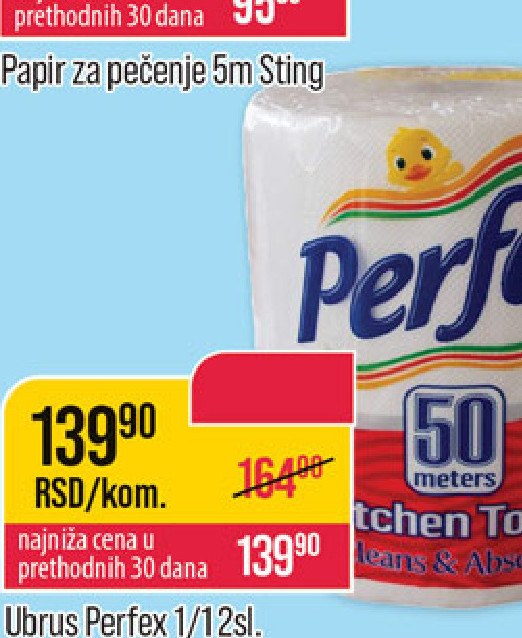 Ubrus Perfex 1/3 2l