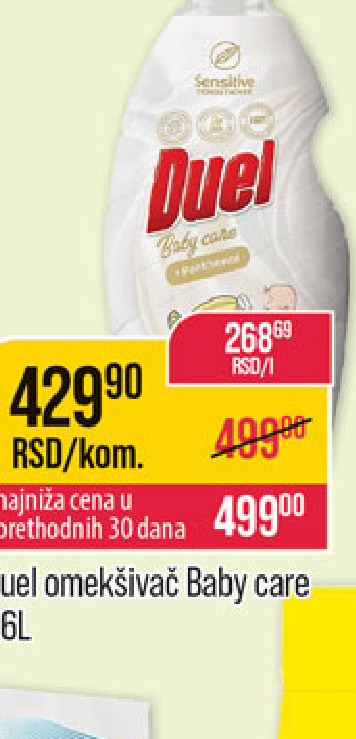 Duel omekšivač Baby care 1L