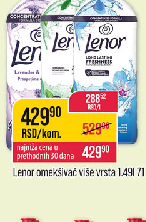 Lenor omekšivač vrste 1.49l 71 w