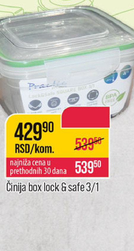Činija box lock safe 3/1
