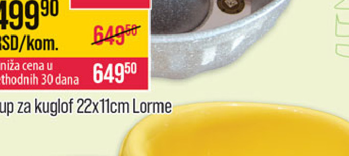 Kalup za kuvanje 22x11cm Lorme