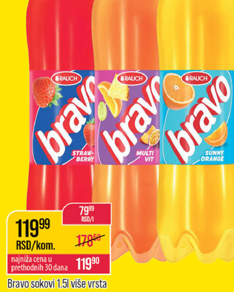 Bravo sokovi 1.5l