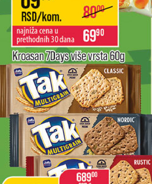 Tak Banani krekker 100g