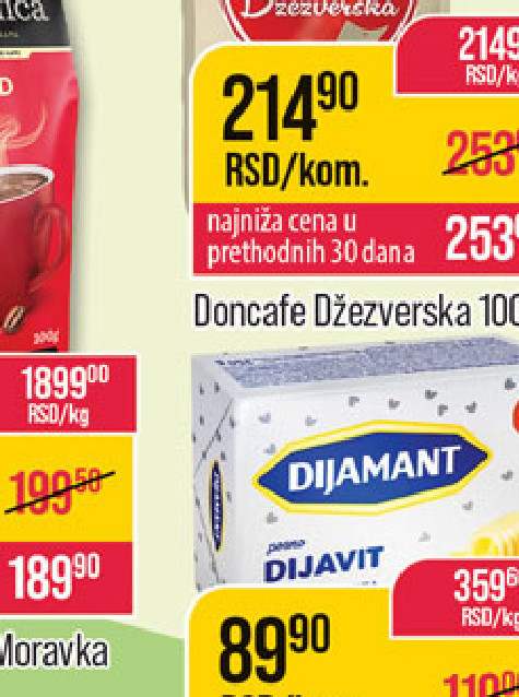 Margarin Dijamant 250g