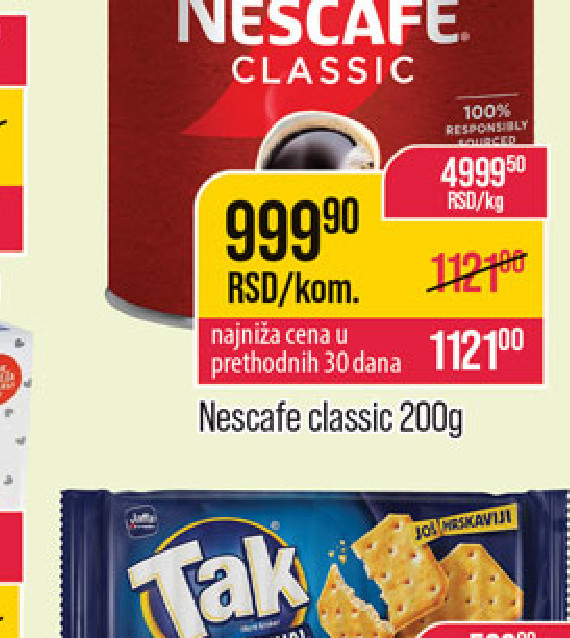 Tak keks krekker 100g
