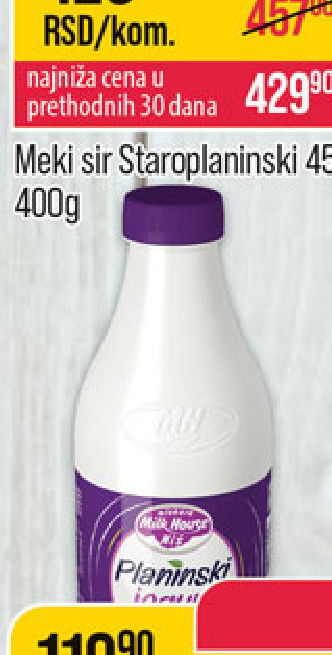 Meki sir Sraboplaninska 45% m.m.