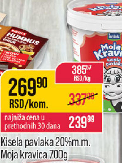 Kisela pavlaka 20% m.m.