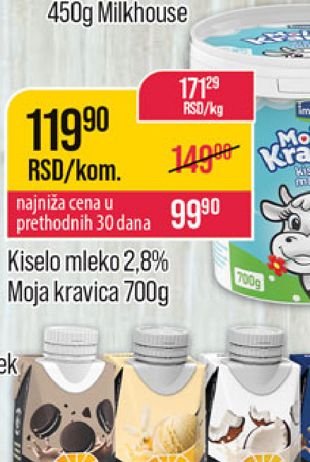 Kiselio mleko 2.8%