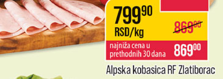 Alpska kobasica RF Zlatiborac